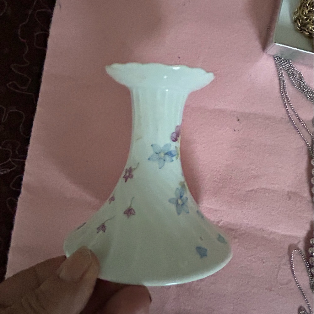 Vintage Candlesticks Haviland fine bone china - Picture 3 of 5